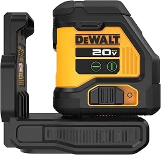 DEWALT 20V MAX, Laser Level, Cross Line Laser, Green, Bare Tool Only (DCLE34021B) chez Amazon US