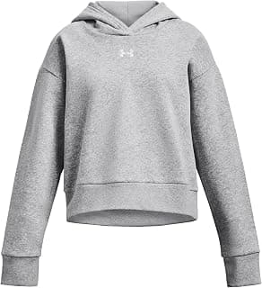 Under Armour Kids Rival Fleece Cropped Hoodie (Big Kids)