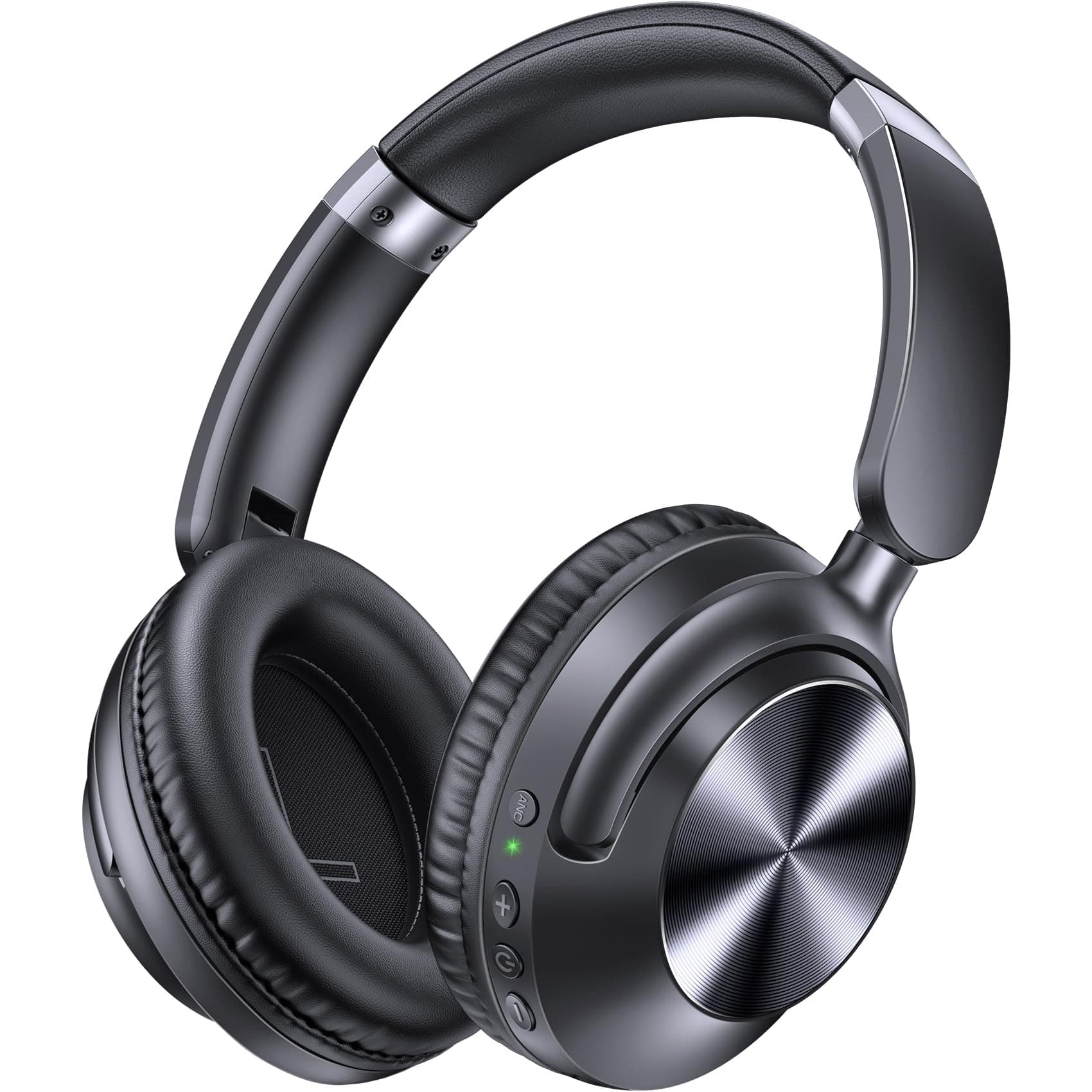 TAGRY Hybrid Active Noise Cancelling Headphones 100H Playtime Wireless Over Ear Bluetooth Headphone with Fast Charging Hi-Res Audio... chez Amazon US