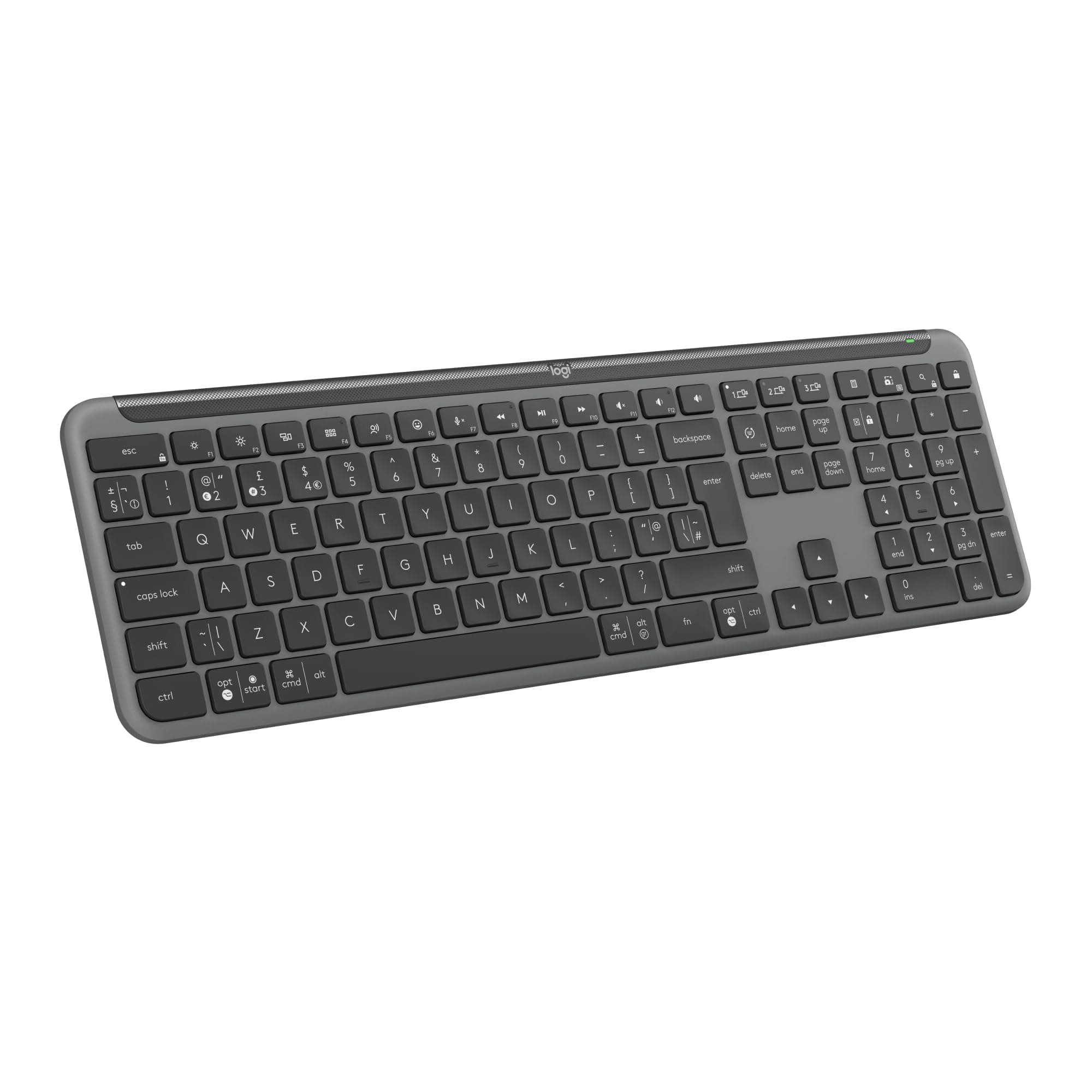 Logitech Signature Slim K950 Wireless Keyboard | Sleek Design, Switch Typing Between Devices, Quiet, Bluetooth, Multi-OS,... chez Amazon UK
