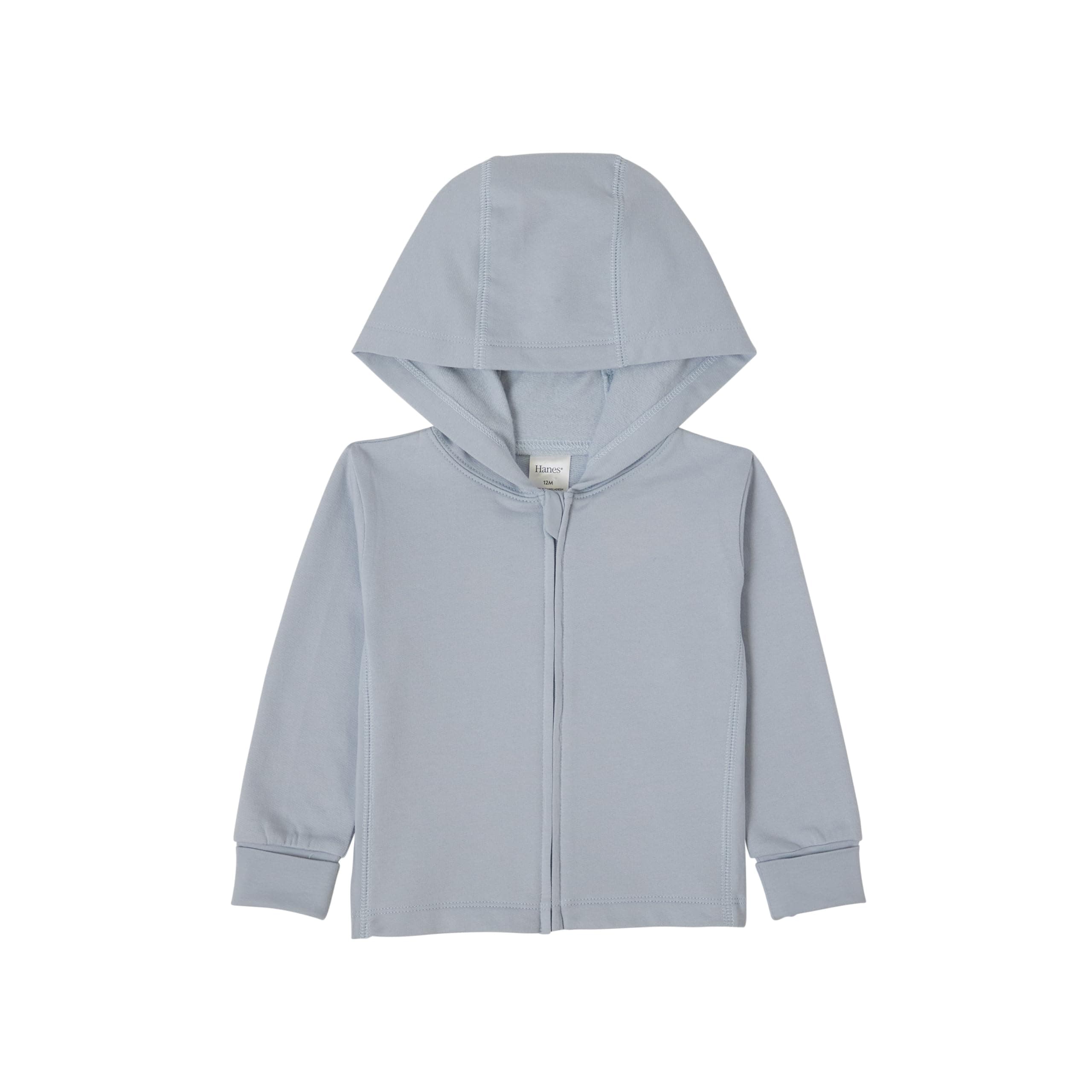 Hanes Baby Pure Comfort French Terry Hoodie, Infant Full-zip Hooded Jacket, Unisex, 2-pack chez Amazon US