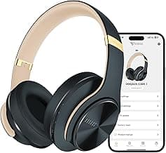 DOQAUS Bluetooth Headphones Over Ear, 9 EQ Mode, 90H Playtime, APP Control | Bluetooth 5.4 Wireless Headphones, Hifi Stereo Sound, ENC... chez Amazon Canada