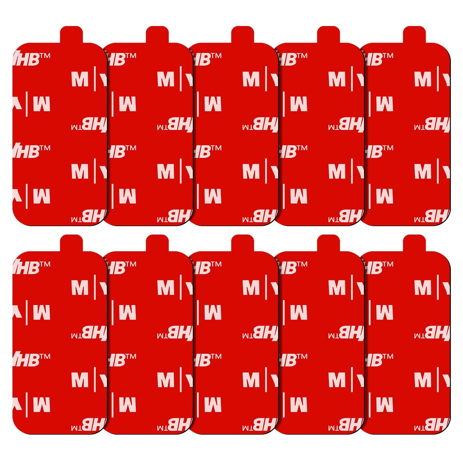 Double Sided Sticky Pads, 10Pcs Adhesive Pads Heavy Duty, Dash cam Sticky Pad, chez Amazon UK