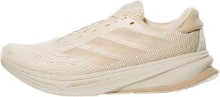 Brooks adidas Womens, Supernova Rise 2 Running Shoes, Wonder White/Wonder Beige, 7.5, B - Medium