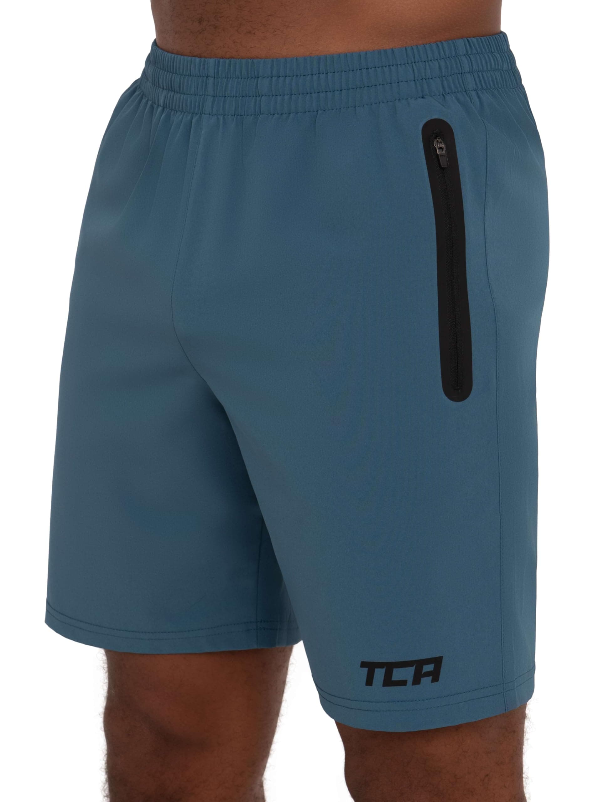 TCA Elite Tech Mens Running Shorts with Zip Pockets, Gym Shorts Men Training Sports Short with Phone Pocket chez Amazon UK