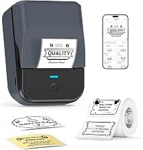 PM240 Label Maker Machine with Tape, Label Printer Blue chez Amazon US