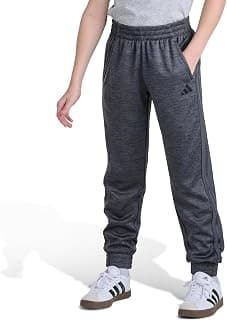 adidas Boys Training 3 Stripe Fleece Jogger