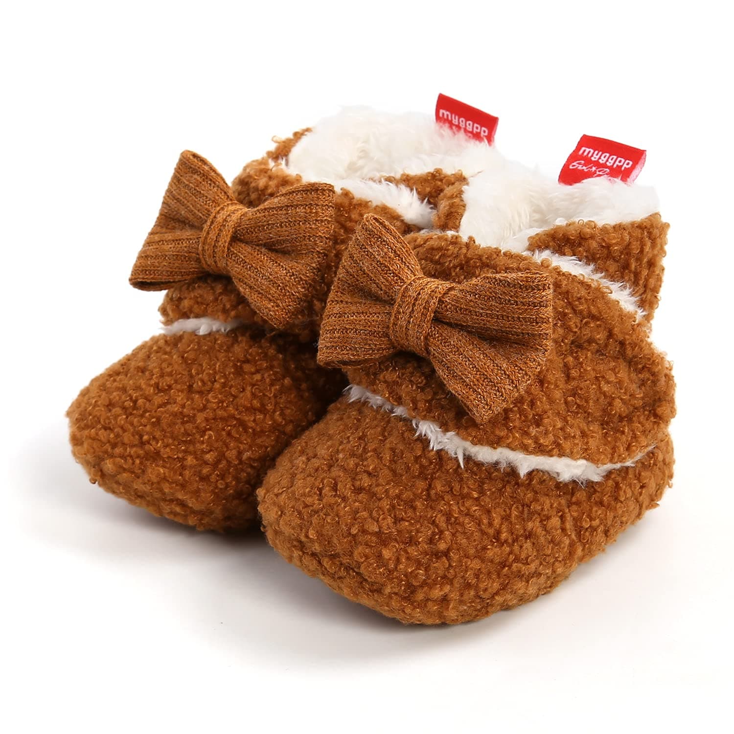 hitoddler Baby Boys Girls Booties Infant Newborn Sock Shoes Slippers Winter Warm Crib Footwear First Walkers chez Amazon US