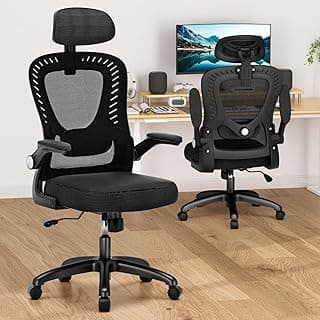 Fauteuil de bureau ergonomique, SPRDENG Fauteuil de bureau ergonomique with Two-Way Adjustable Lumbar Support &... chez Amazon Canada