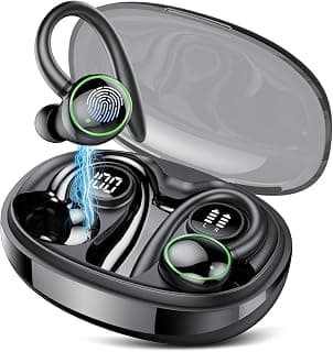 Wireless Earbuds, Bluetooth 5.4 Headphones Sport Over Ear Buds With ENC Mic chez Amazon US