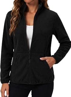Columbia LOMON Fleece Jacket Women with 6 Pockets Lightweight Full Zip Coat | Elastic Cuff,2026 Winter Fall Outerwear,Warm Outdoors...