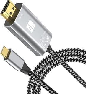 Câble USB C vers HDMI, USB Type-C vers HDMI Thunderbolt 3/4 Port 4K pour MacBook/Pro chez Amazon Canada