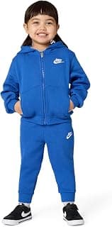 Nike Kids' Sportswear Club Fleece Full-Zip Hoodie and Joggers 2-Piece Outfit Set