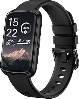 Bracelet montre connectée sport, Smart Watch for Women Men with 24/7 Heart Rate/Blood Pressure/Blood Oxygen... chez Amazon Canada