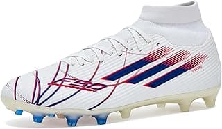 adidas Womens F50 Sparkfusion League Mid Cut Firm Ground Artificial Ground Soccer Cleats - White