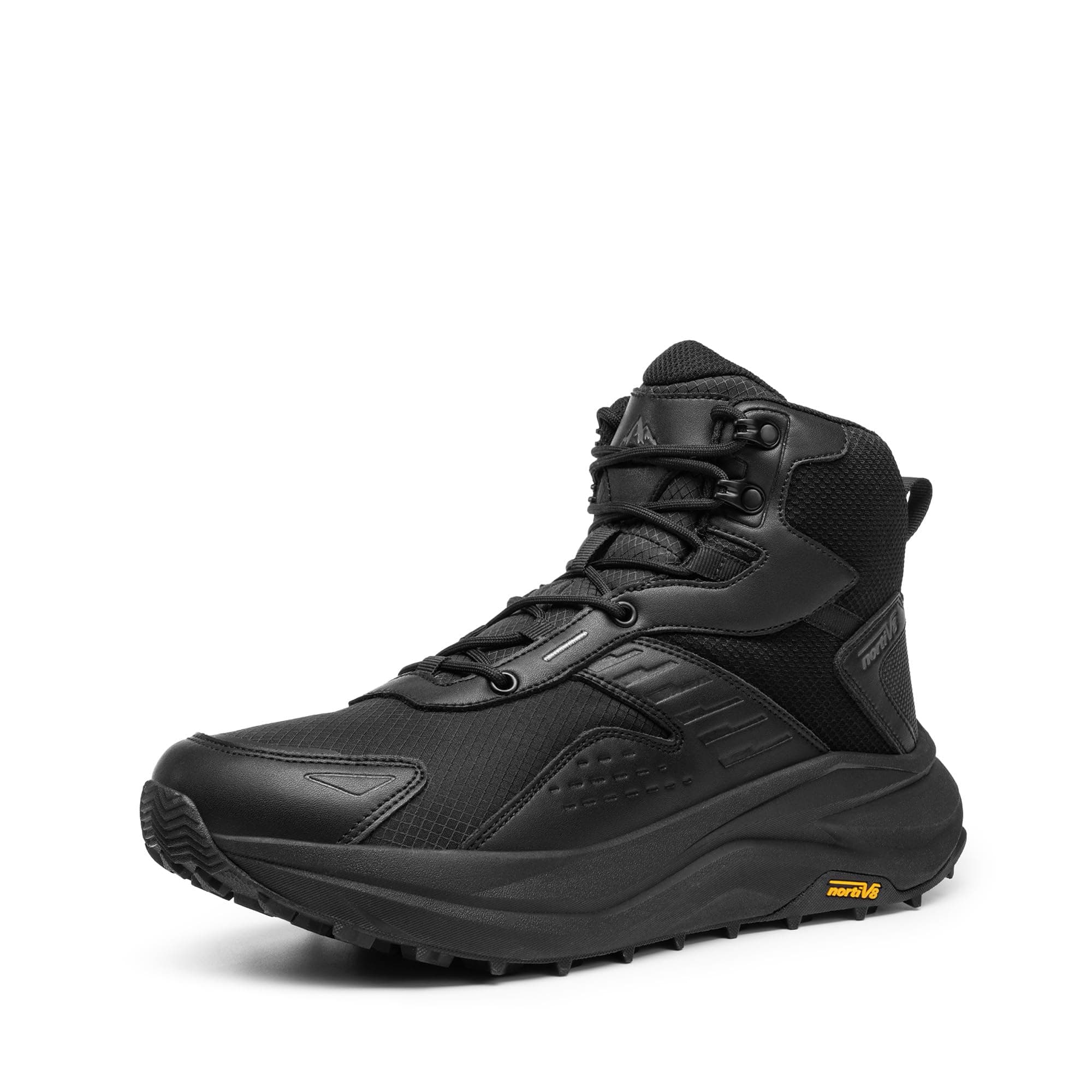 NORTIV 8 Men's Wide Toe Box Hiking Boots | Low Drop Waterproof Hiking Boots for Outdoor Trekking, Camping and Walking Katahdin chez Amazon US