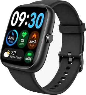 Smart Watch for Men Women (Answer/Make Call), 1.83" HD Fitness Tracker with Heart Rate/SpO2/Sleep Monitor, Pedometer, 120+ Sport... chez Amazon Canada