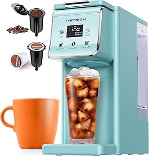 K Cup Coffee Maker, Single Serve Hot & Iced for K-Cup & Grounds chez Amazon US