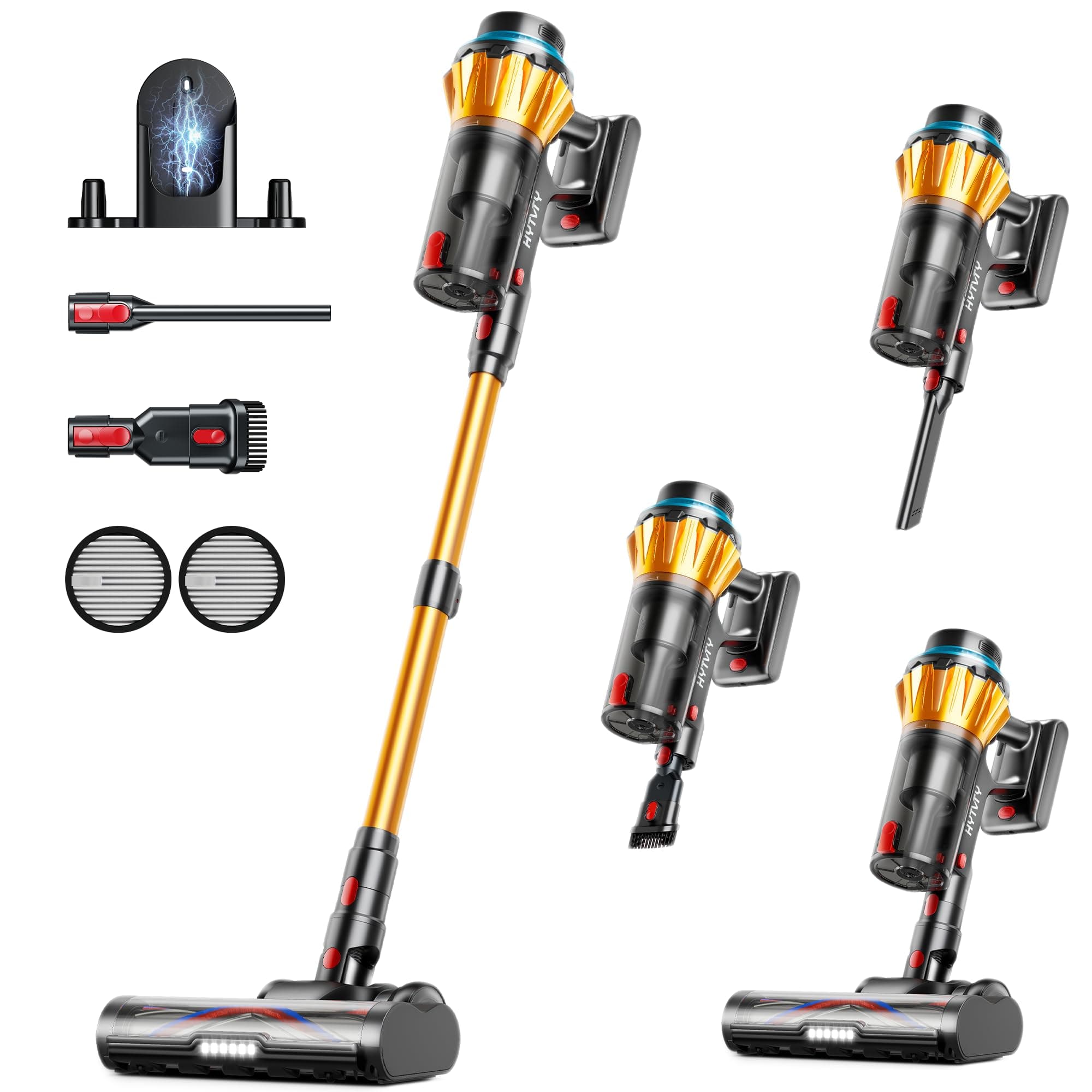 Cordless Vacuum Cleaner, 650W/60Kpa/70 Mins chez Amazon US