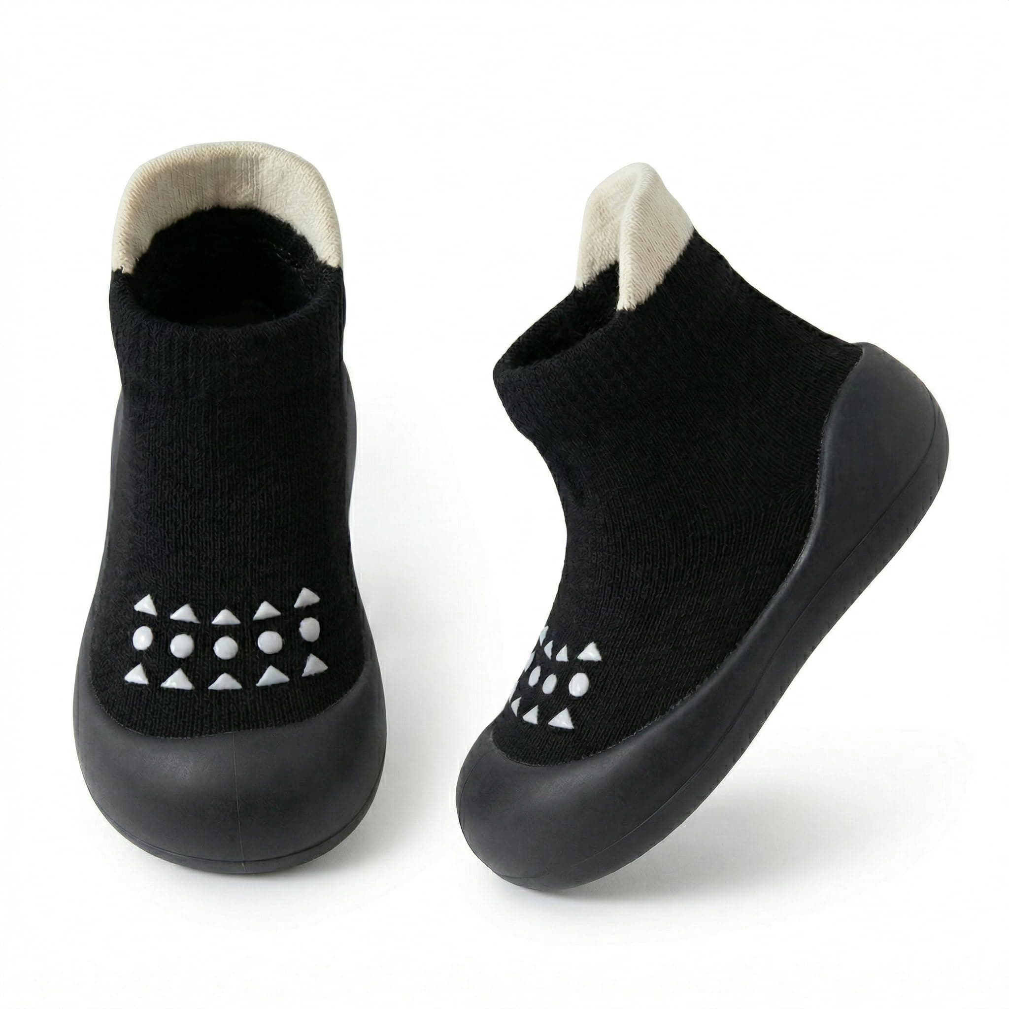 AniKigu Baby Sock Shoes Toddler Walking Shoes Infant Slippers | Soft Rubber Sole,Non-Slip,Breathable,Baby Boys Girls Sneakers chez Amazon US