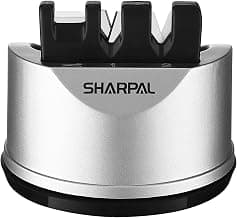 SHARPAL 191H Knife & Scissors Sharpener | Kitchen Chef Sharpening Tool for Straight and Serrated Knives – Repairs, Restores, and... chez Amazon Canada