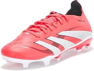 adidas Unisex League Firm Ground/Multi Ground Soccer, Lucid Red/White/Black, 11