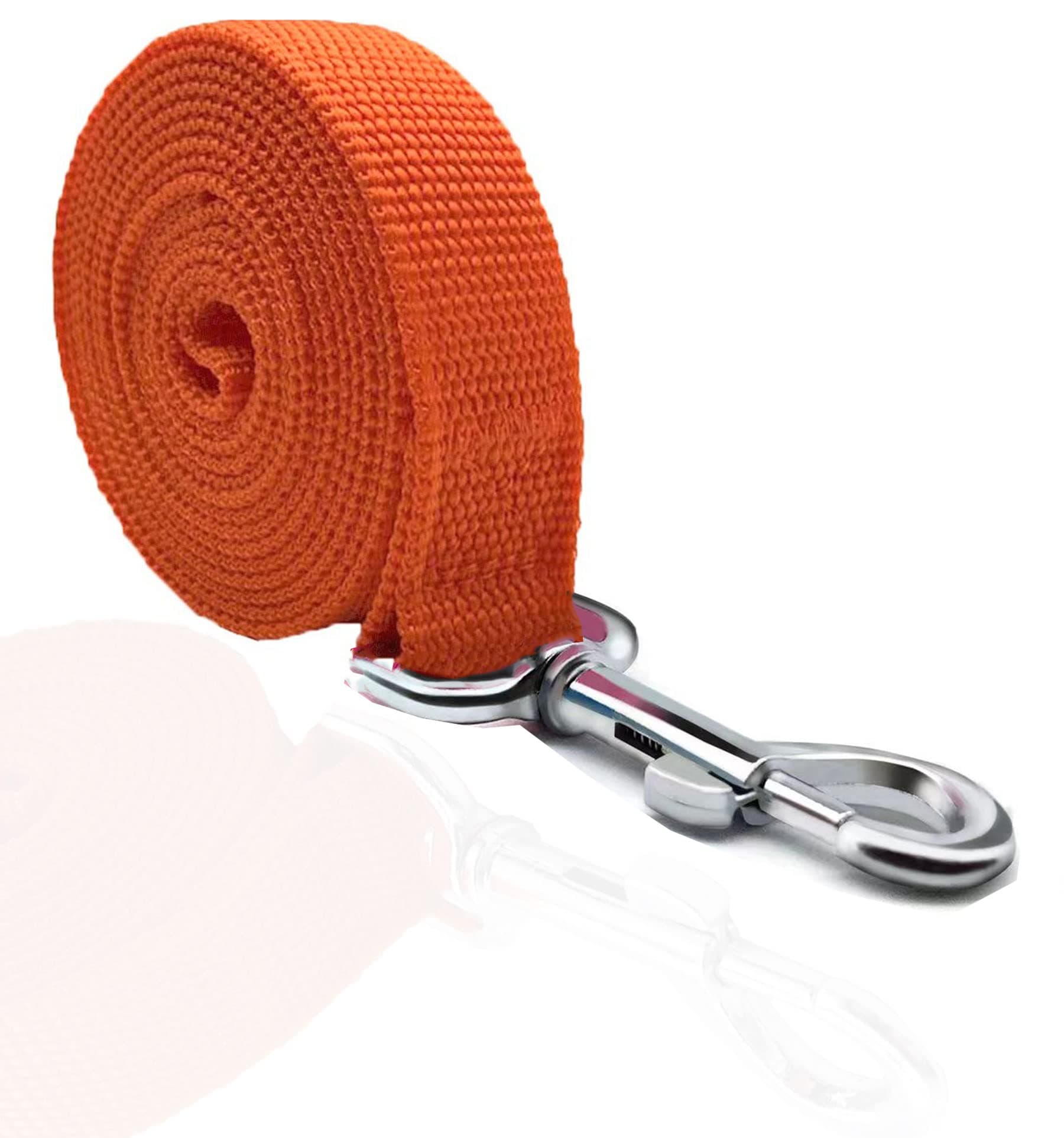 TAIAN 5 FT Strong Dog Leash, Nylon Dog Leashes for Small Medium Large Dogs Orange chez Amazon US