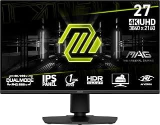 MSI MAG 275UPD E14 Moniteur de jeu 27" 3840 x 2160 (UHD), 288 Hz, synchronisation adaptative, HDMI, DisplayPort, montage VESA,... chez Amazon Canada