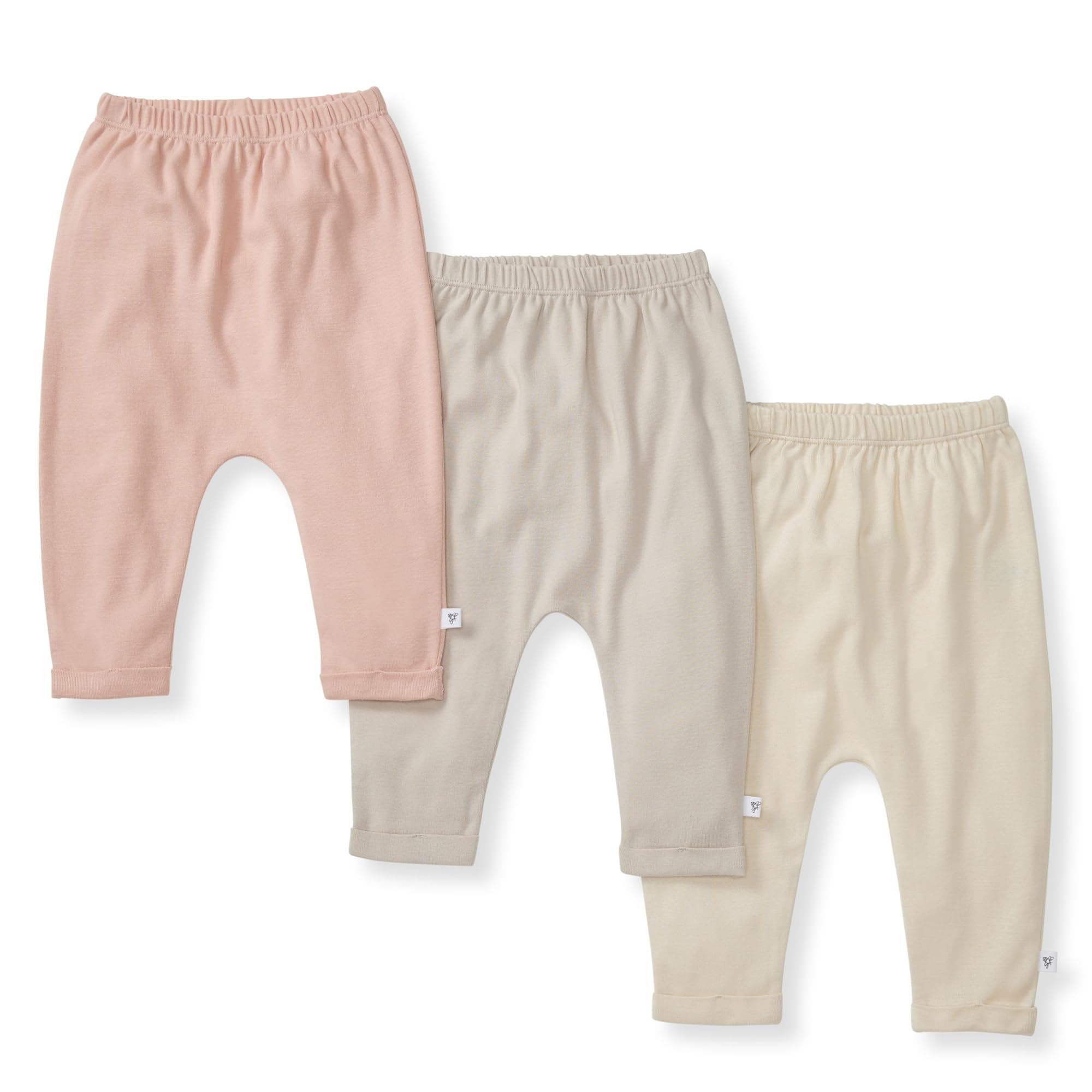 Burt's Bees Baby Unisex Knit Jogger Pants, 3-Pack Baby Sweatpants, 100% Organic Cotton Infant Bottoms chez Amazon US