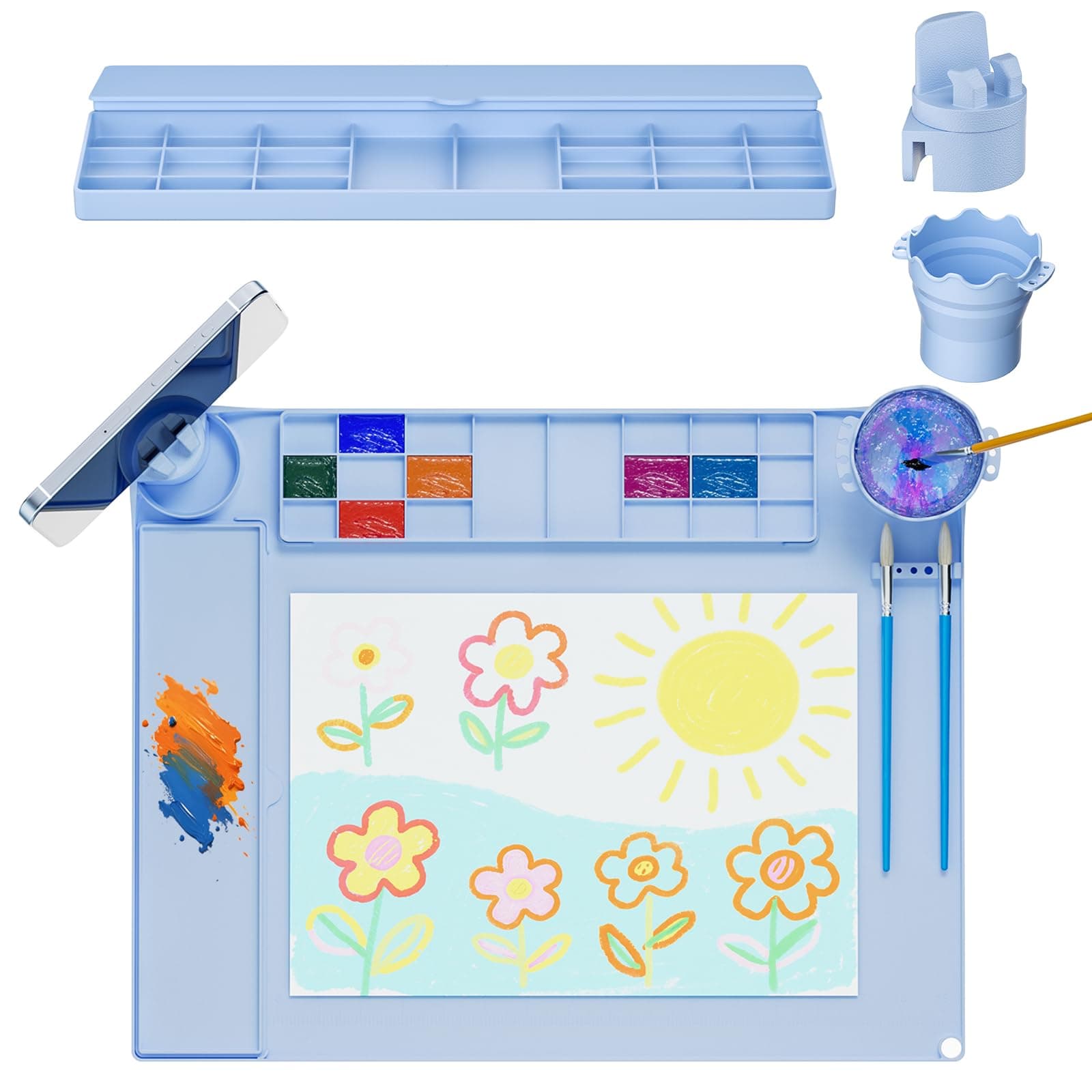 Silicone Art Mat for Kids chez Amazon US
