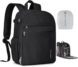 K&F CONCEPT Camera Backpack, Lightweight Camera Bag with Tripod Holder chez Amazon US