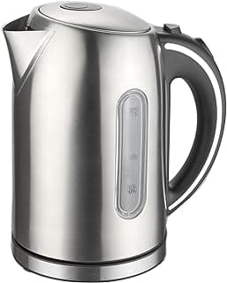 MegaChef Silver Electric Kettle, 1.7L chez Amazon US