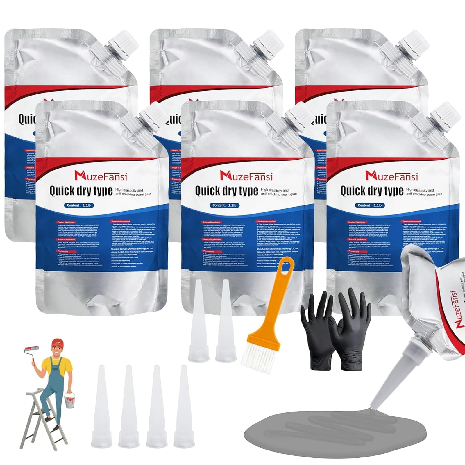 Concrete Crack Filler, Slab chez Amazon US