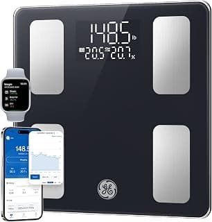 GE Smart Scale for Body Weight and Fat, 3-in-1 Display, 400 lb | Digital Bluetooth Body Composition Bathroom Scale... chez Amazon Canada