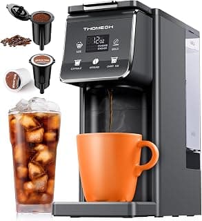 K Cup Coffee Maker, Single Serve Hot & Iced for K-Cup & Grounds chez Amazon US