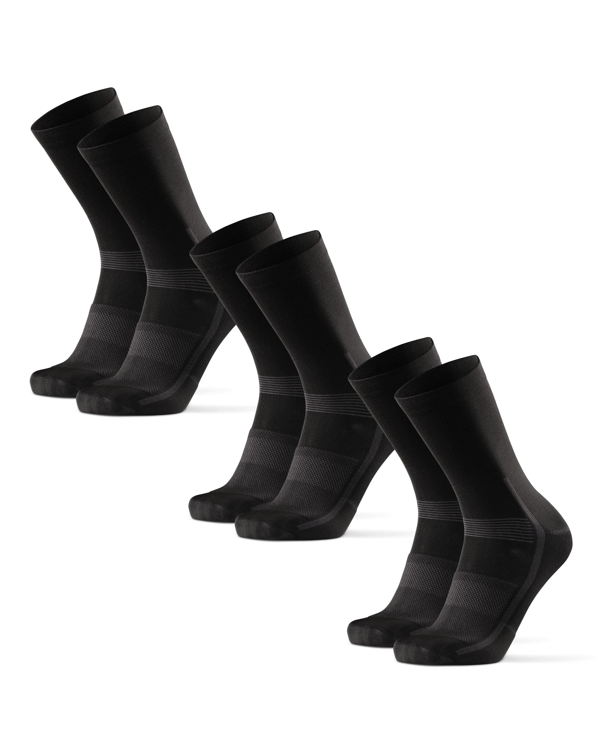 DANISH ENDURANCE Performance Crew Cycling Socks, Cushioned Road Cycling Socks, Breathable & Quick Dry, for Men & Women, Unisex, 3 or 5 Pack chez Amazon UK