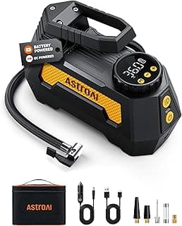 AstroAI H2 Pro Cordless Tire Inflator Portable Air Compressor 12VDC Battery chez Amazon US