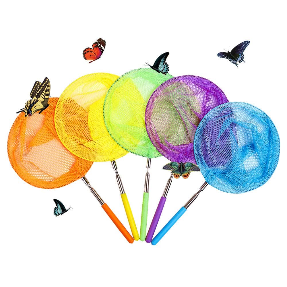 Kids Telescopic Butterfly Fishing Nets for chez Amazon US