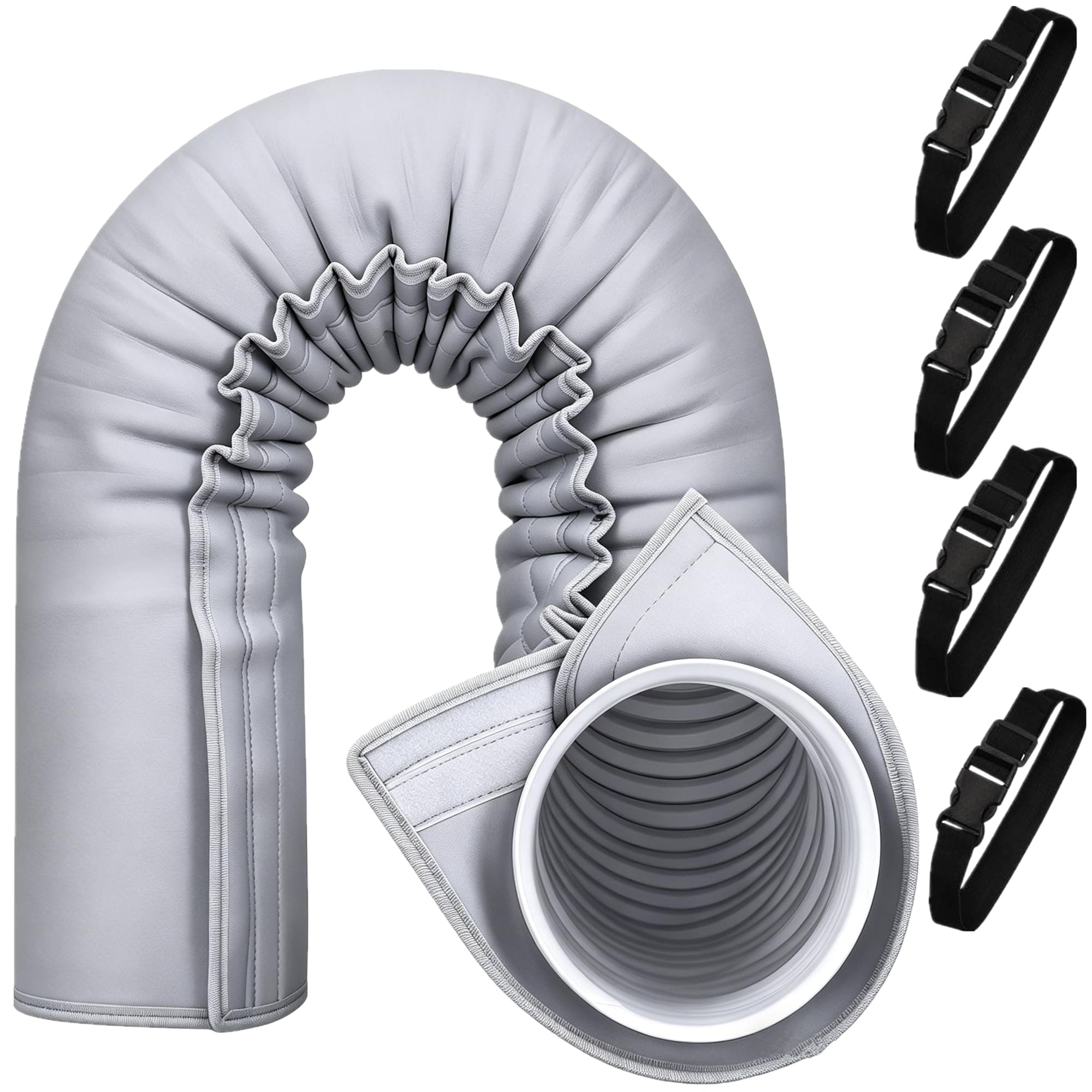 AC Hose Insulation Sleeve,Portable Air Conditioner Hose Cover Wrap,Insulated Hoses Duct Vent Cover for Portable chez Amazon US