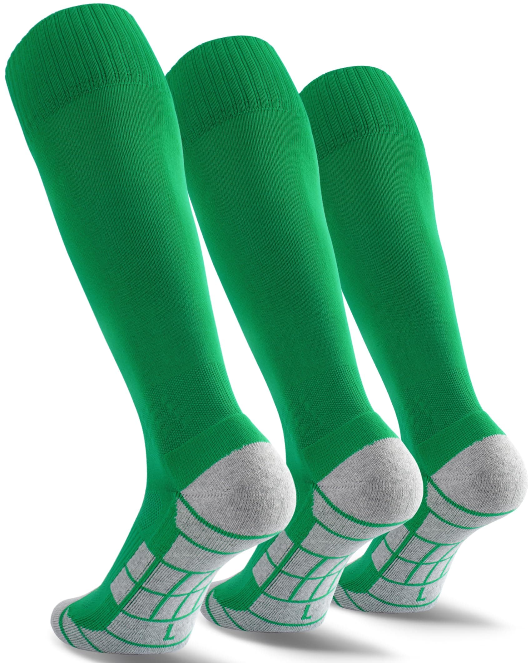 CWVLC Soccer Socks (1/3/5 pairs) Team Sport Knee High Socks for Adult Youth Kids chez Amazon US