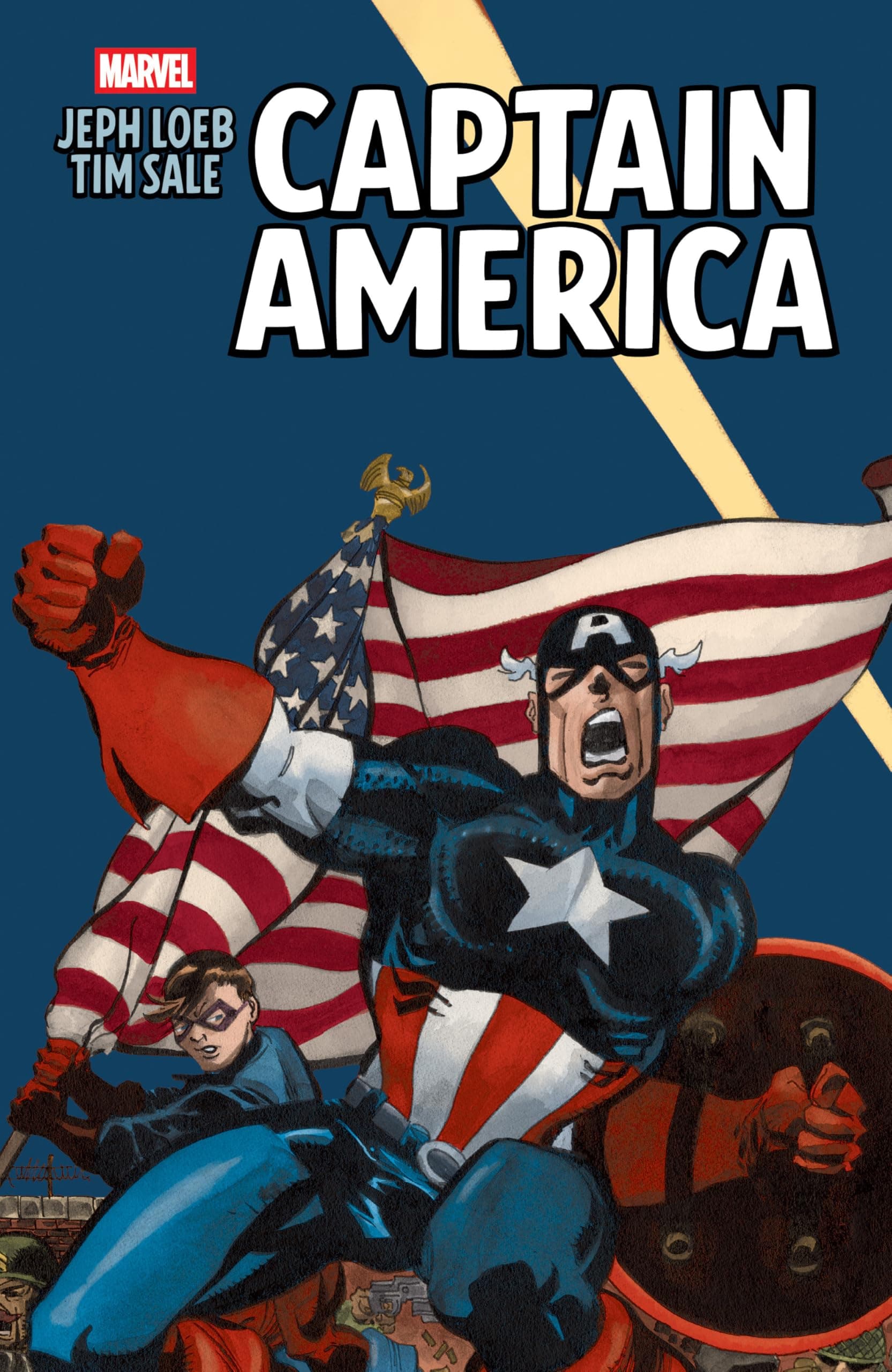Jeph Loeb & Tim Sale: Captain America: 1 (CAPTAIN AMERICA: WHITE) chez Amazon UK