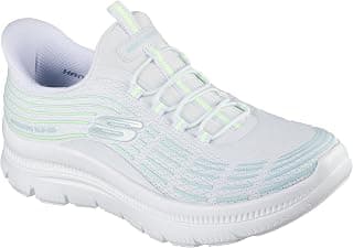 Skechers Womens Summits 2.0 Hands Free Slip-ins | Slip-ins, Heel Pillow holds your foot secure, Air-Cooled Memory Foam Insole, Machine...