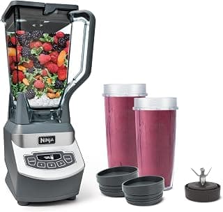 Ninja BL660C Professional Countertop Mixeur blender puissant with 1100-Watt Base, 72 Oz Total Crushing Pitcher and (2)... chez Amazon Canada