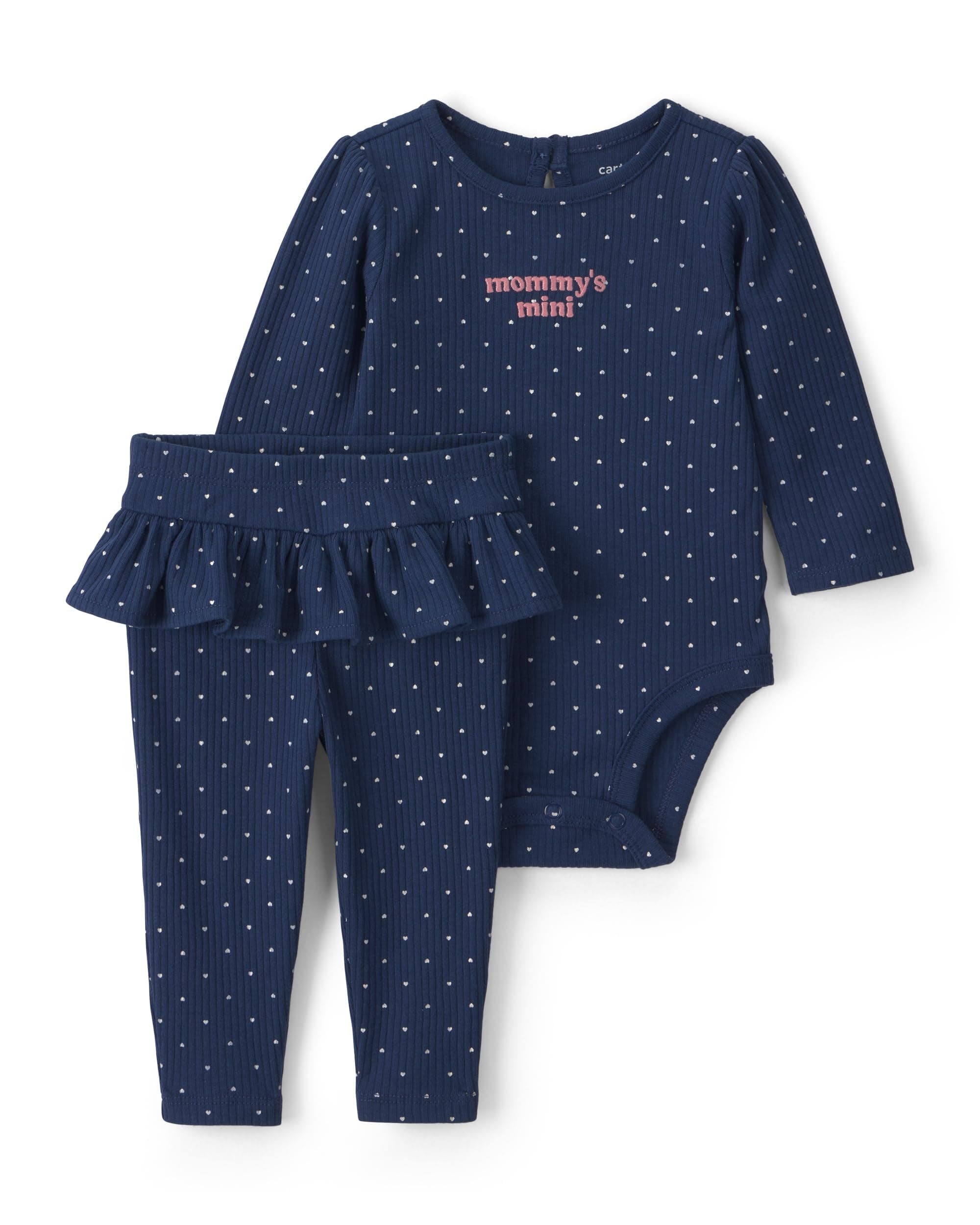 Carter's Baby Girls' 2-piece Bodysuit Pant Set chez Amazon US