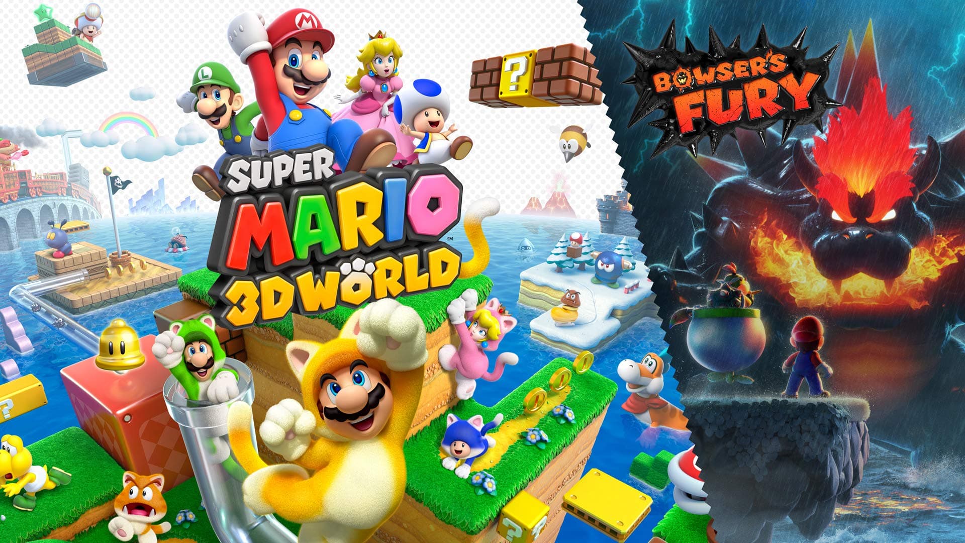 Super Mario 3D World + Bowser’s Fury - Nintendo Switch [Digital Code] chez Amazon US