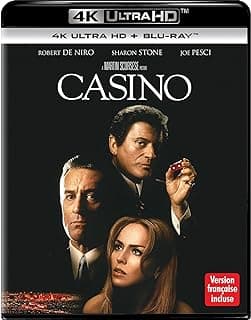 Casino - 4K Ultra HD + Blu-ray (Bilingual) chez Amazon Canada