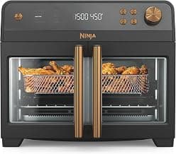 Ninja French Door Premier Air Fry Oven, 10-in-1, Black, FO101BK chez Amazon US