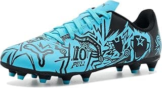 PUMA Boys Tacto Christian Pulisic Firm, Artificial Ground Soccer Cleats