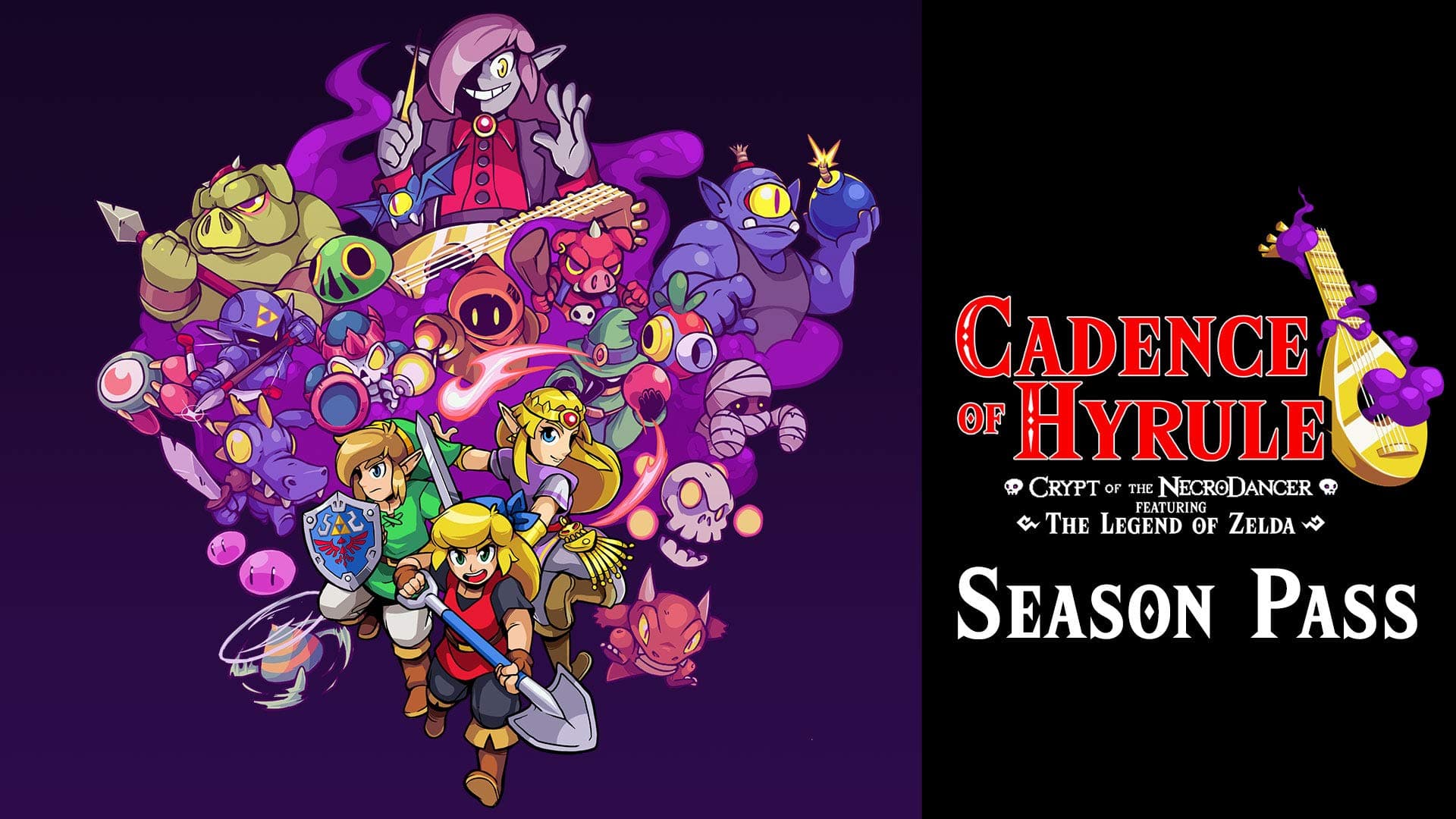 Cadence of Hyrule: Crypt of the NecroDancer Featuring The Legend of Zelda Season Pass - Nintendo Switch [Digital Code] chez Amazon US