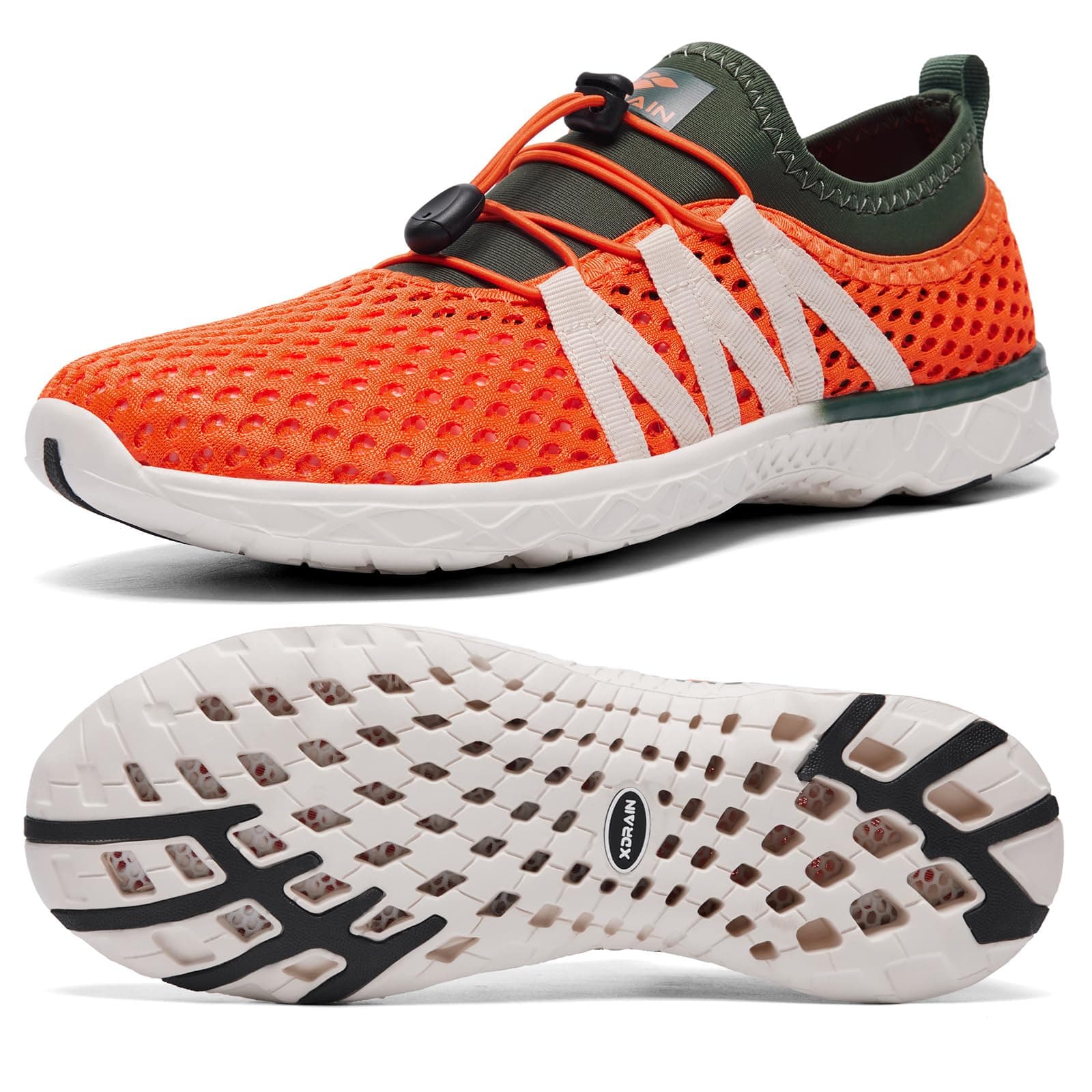ALEADER Men's Quick Drying Aqua Water Shoes chez Amazon US